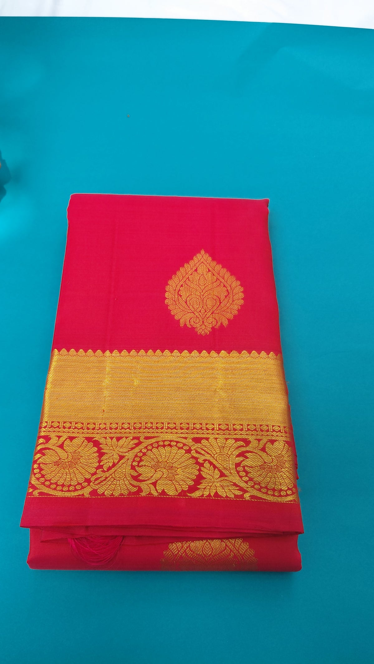Pure Silk Kanjivaram Heavy Handmade