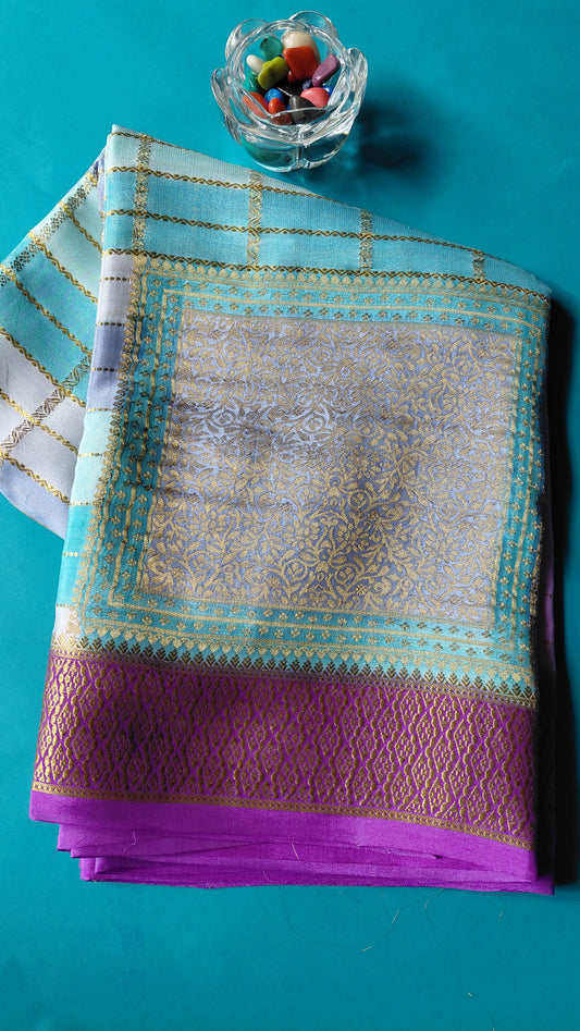 Pure Crepe Multicolour 150 GSM