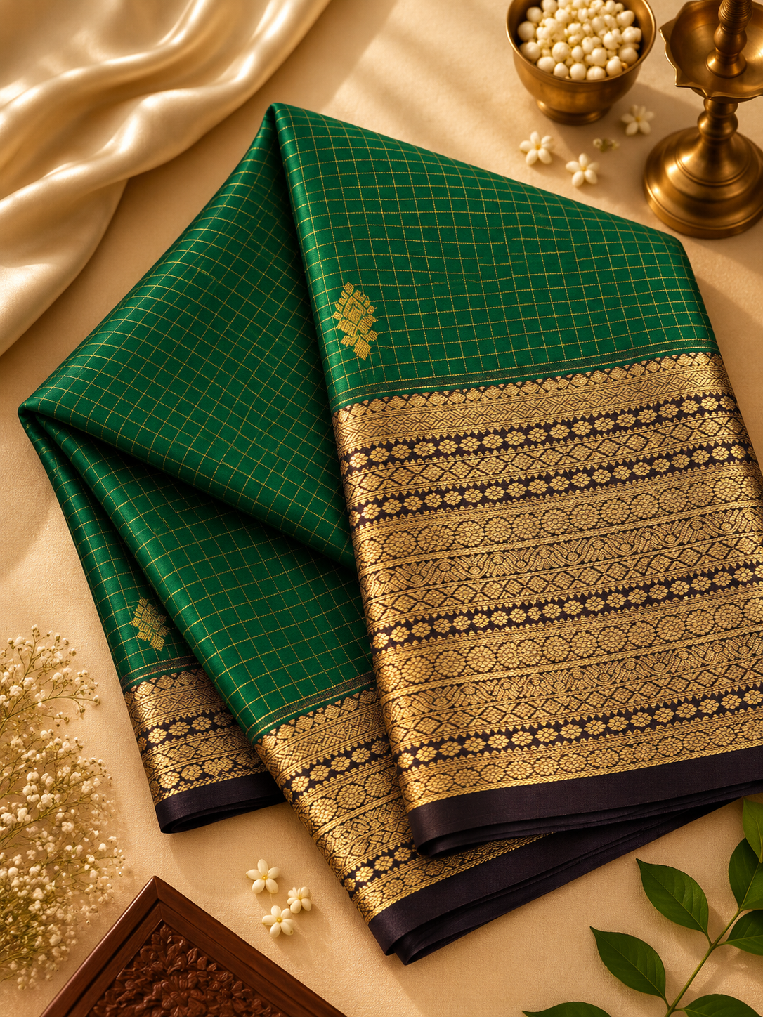 Broad Border Sarees