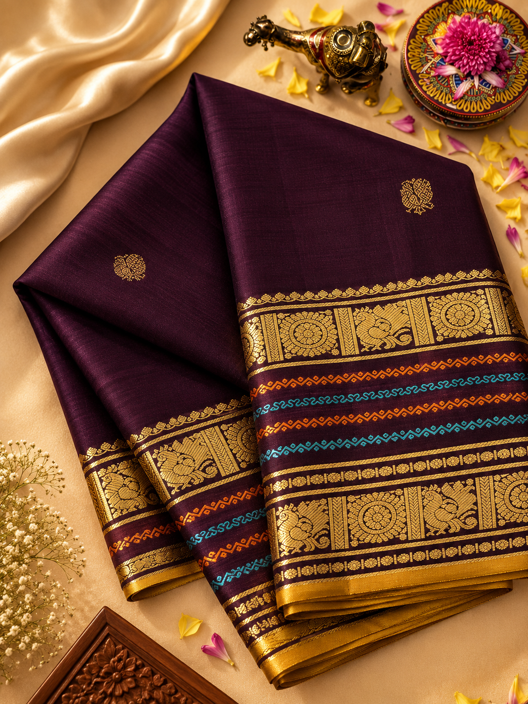 Meenakari Work Sarees
