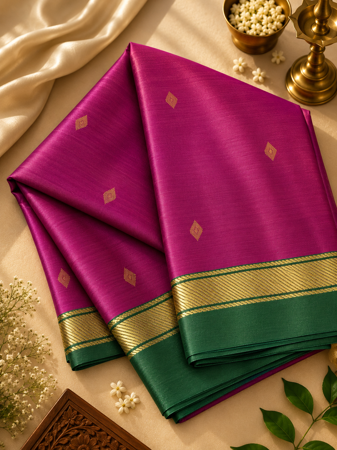 Piping Border Sarees
