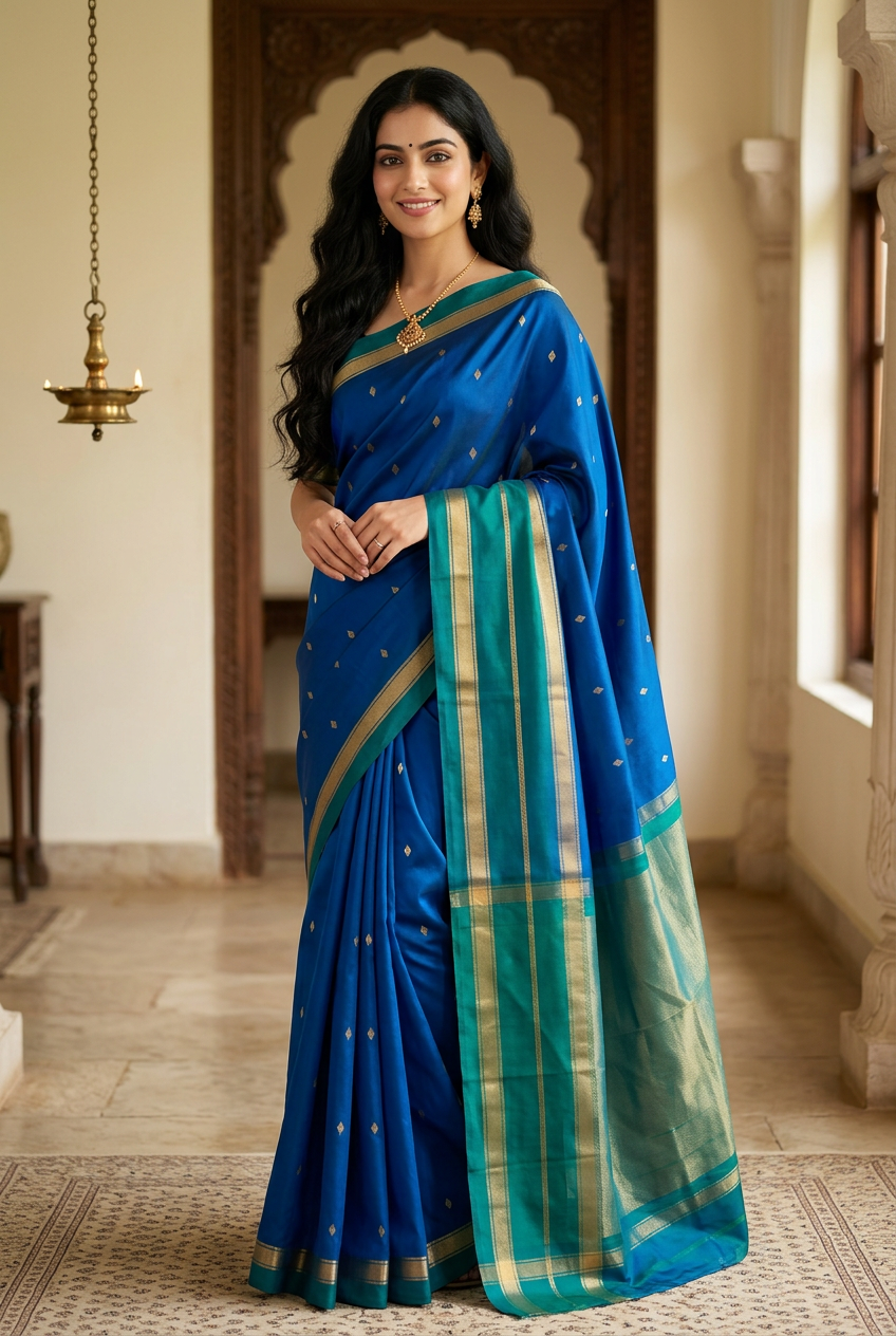 1 Inch Piping Soft Silk Powerloom Body Butta