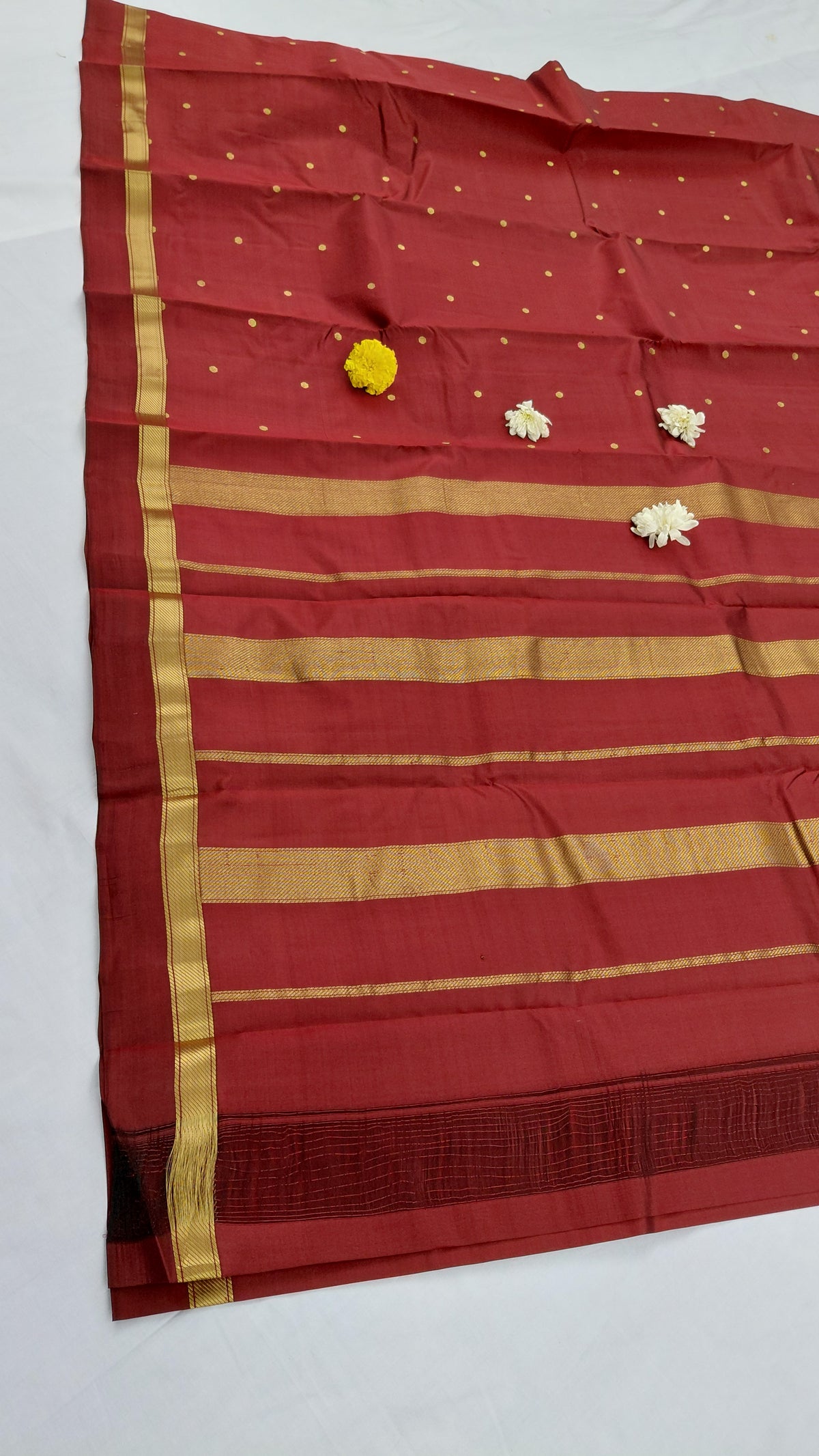 1 Inch Piping Soft Silk Powerloom Body Butta