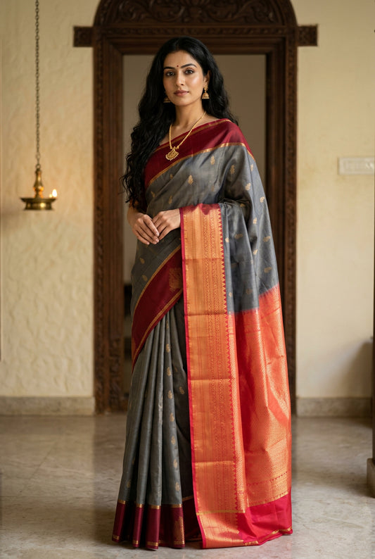 Pure Silk Bentex Mix Contrast