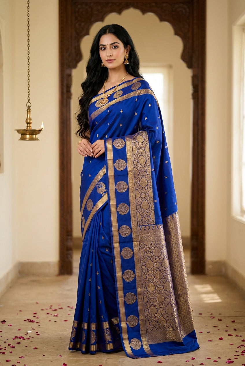 Pure Silk Bentex Butta Silk