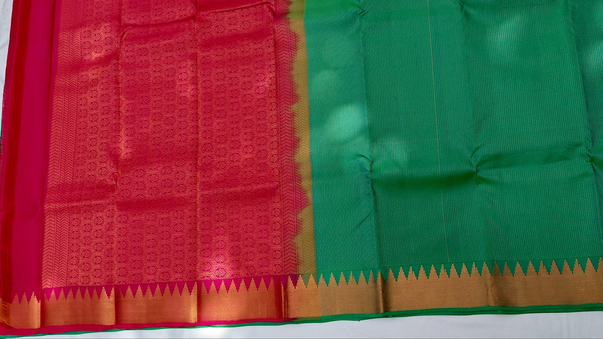 Pure Silk Small Dot Kanjivaram