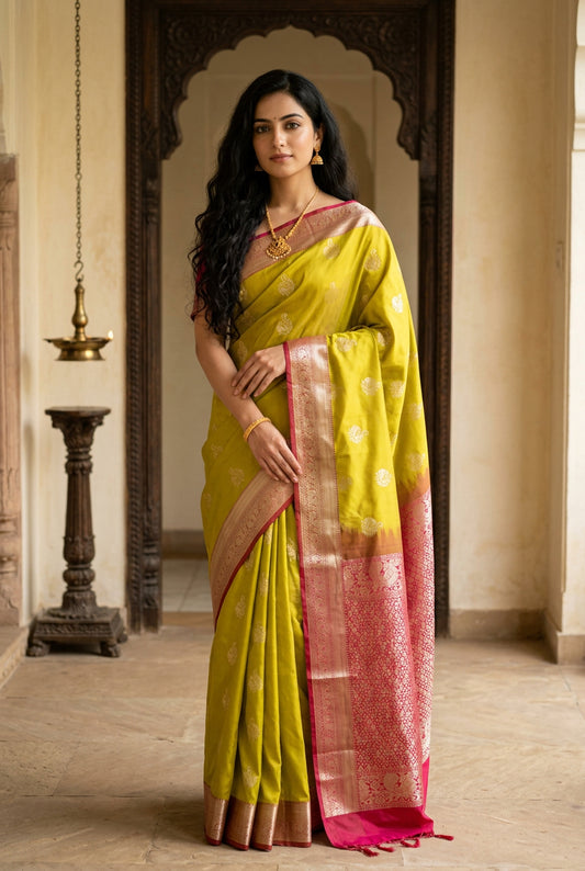 Synthetic kanjivaram